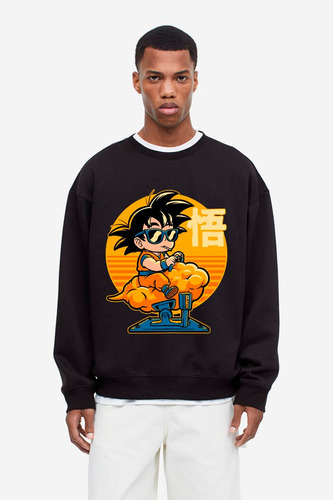 Sudadera Sweater Goku Niño Japones Nube Voladora Cool + Envi