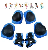 Comprar Kit De Rodilleras Y Coderas Para Niños 3 A 10 Años Azul