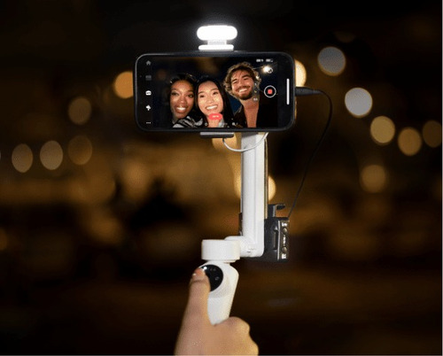 Estabilizador Gimbal Celular Insta360 Flow Kit Creator Cinza