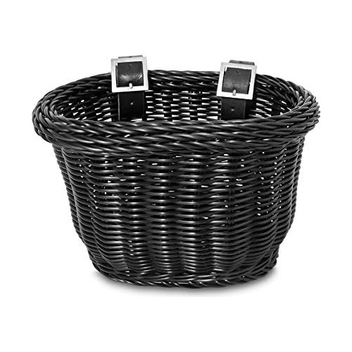 01624 Front Handle Bar Kids Bike Basket, All Weather, W...