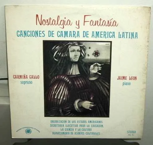 comprar Carmiña Gallo Jaime Leon Canciones America Vinilo Americano