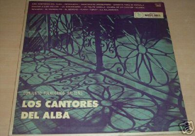 Los Cantores Del Alba Conjunto Folklorico Vinilo Arg Promo