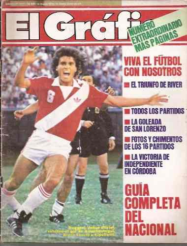 El Gráfico 3411 D- Guia Del Futbol / Ruggeri - River (Usado)
