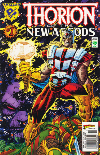 Comic Amalgama Thorion Of The New Asgods # 1 