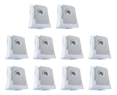 10 Bolsas De Polvo Para Irobot Roomba I7 I7+ E5 E6 E7 S9 S9+