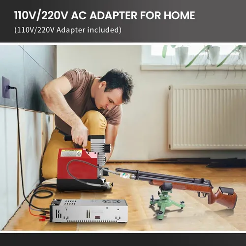 Compresor De Aire Pcp Portátil Cs2, 4500 Psi/30 Mpa, Sin Ace