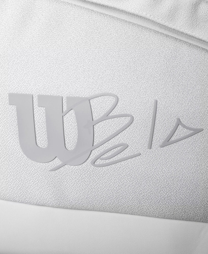 Bolso Paletero Wilson Bela Dna Super Tour En Palermo Tenis Blanco