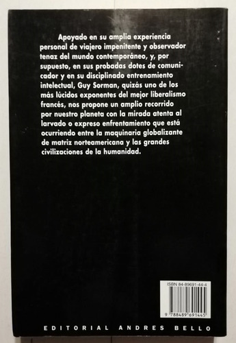 El Mundo Es Mi Tribu - Guy Sorman - Andrés Bello - 1998