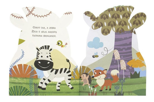 Amiguinhos Recortados Zebra