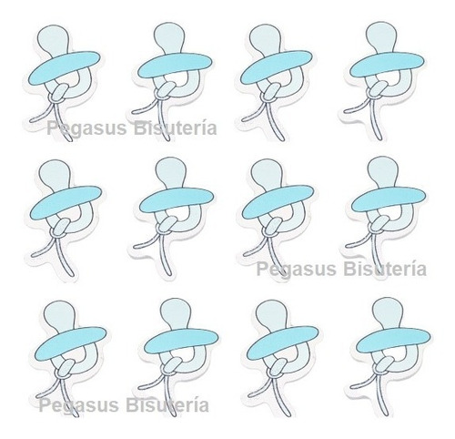 Figuras Para Souvenir - Baby Shower - 50 Unidades