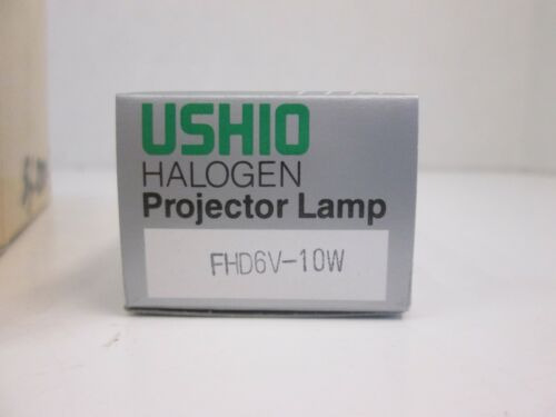 Ushio Fhd6v-10w  Halogen Projector Lamp, Used, Lot Of 8 Ssh