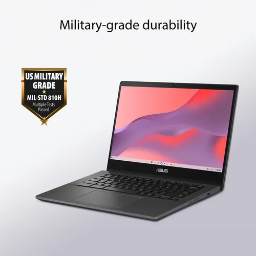 Computador Portátil Asus Chromebook Cm14, 14 Hd, Mediatek 52 Cinza