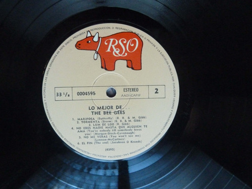 Disco Vinilo Bee Gees Lo Mejor (Usado)