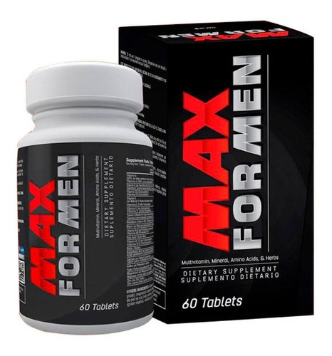 Max For Men  (60 Caps) De Healthy - Unidad a $69000