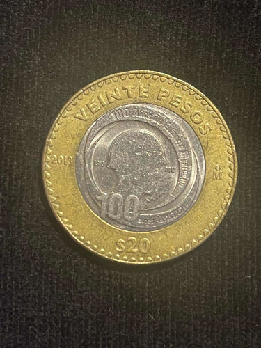 Moneda De 20 Pesos Ejército Mexicano 100 Años Envío Gratis