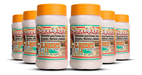 Saz. Sazonatodo 200gr C/u El Pariente J.c. Six Pack