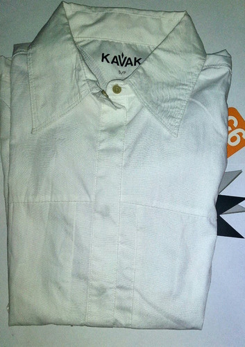 Camisa Kavak Original. Blanca. Dama. Oferta. Última.