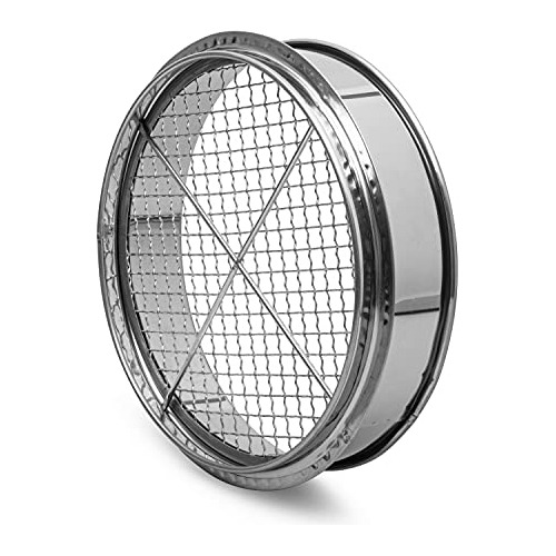 Galvanized Iron Garden Sieve - Soil Sieves With 4 Inter...
