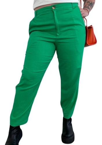 Imagen 3 de 7 de Pantalón Tiro Alto Jorgelina Arza Modelo Sastrero Jujuy