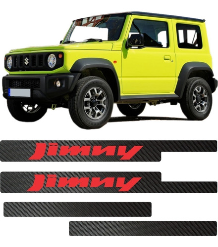 Sticker Protección De Estribos Puertas Suzuki Jimny