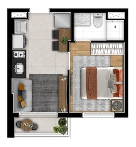 Imagem 26 de 29 de Apartamento À Venda No Bairro Socorro - São Paulo/sp - O-17537-28722