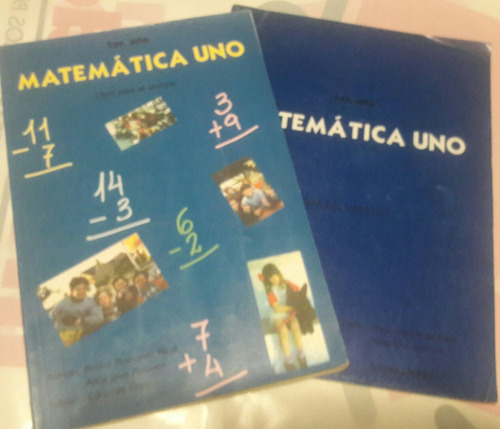 Matematica Uno 1er Año Primaria Libro Alumno Y Maestro Rosga