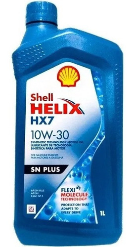 Imagen 1 de 5 de Aceite 10w30 Semi Sintetico Shell Original Helix Hx7 Sellado