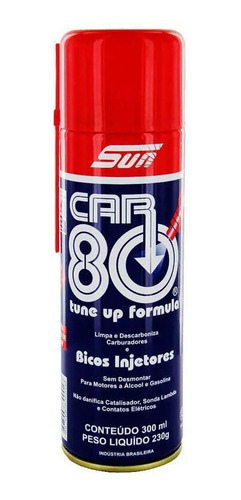 Imagem 4 de 4 de Descarbonizante Car80 Limpa Bico Carburadores 300ml Car 80