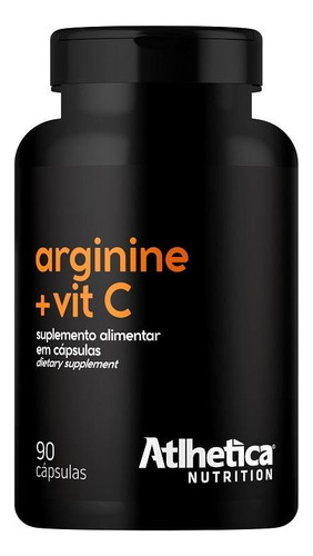 Arginine + Vitamin C 90 Capsulas - Atlhetica