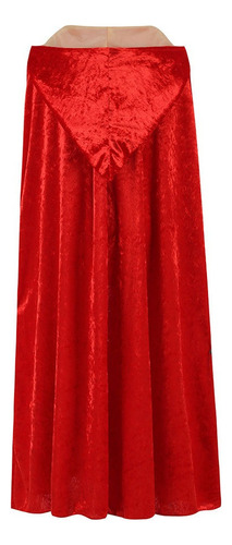 Disfraz De Capa Little Red Riding Hood Para Niñas Fiesta Cumpleaños Navidad Halloween