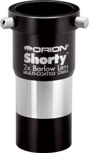 Orion 08711 Shorty 1.25 Pulgadas, 2 Lentes Barlow (negro), I