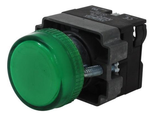 Sinalizador Direto Redondo Verde 220v - Ip40