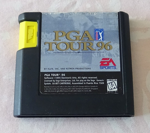 Pga Tour 96 Juego Original Para Sega Genesis Electronic Arts