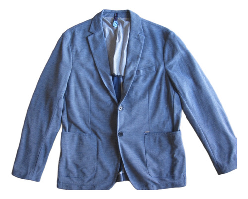 Saco Blazer Zara Man Azul Claro Para Caballero