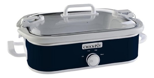 Crock-pot Sccpccm350-bl Olla De Cocción Lenta Manual, Azul M