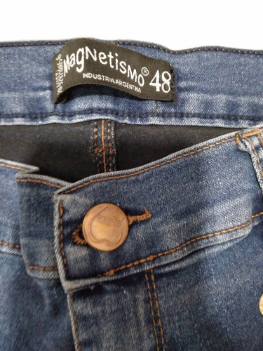 Imagen 2 de 3 de Short Bermuda Jean Elastizado Talle 48
