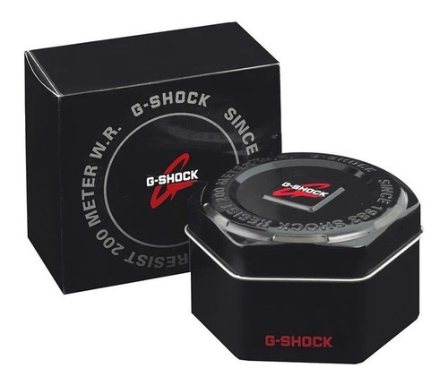 Reloj Casio G-shock Estándar Digital Gmw-b5000-1 Ghiberti Color de la correa Negro Color del bisel Plateado Color del fondo Negro