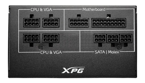 Fuente De Poder Xpg Core Reactor 650w 80+ Gold Full Modular