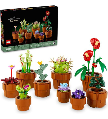 Lego Icons Conjunto Plantas Pequenas Valentines Day 10329