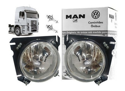 Par Farol Caminhão Vw Constellation 17280/24280/31280/17230