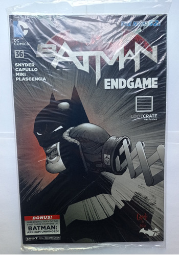 Comic Batman Endgame #36 Dc Comics 2011 