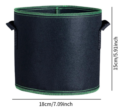 5 Piezas Bolsas De De Telas De Aireación 1 Galón