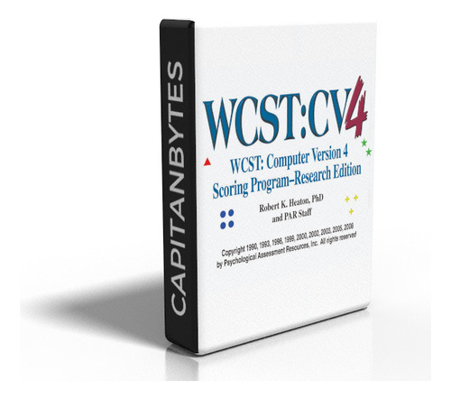 Software De Clasificacion De Tarjetas Wisconsin Wcst