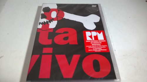 Dvd Rpm Radio Pirata Ao Vivo Novo Lacrado Original
