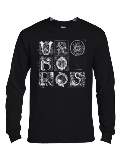 Polera Ml Dir En Grey Uroboros N Metal Abominatron