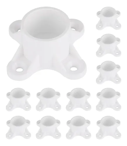 12 Piezas De Pvc Con Brida Para Patas De Mesa | Meses sin interés