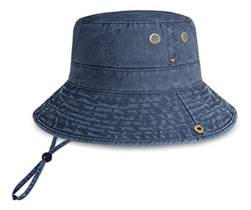 Chok.lids Sombrero Pescador Ala Ancha Estilo Clásico Algodón