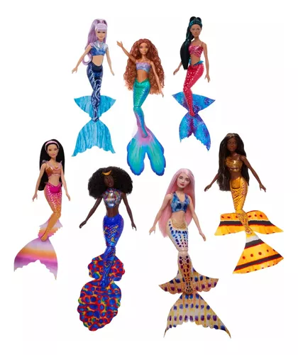 Disney The Little Mermaid Ultimate Ariel Sisters 7-pack Irmã