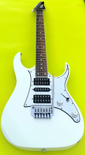 Guitarra Ibanez Grg150 Con Palanca Grg 150 - 2 Octavas Diestro Blanco Maple