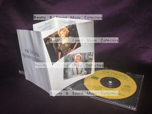 Bette Midler For The Boys Cd Soundtrack Importado Usa (Usado)